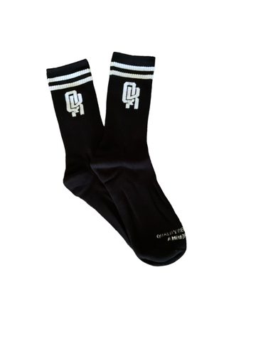 QR logo socks