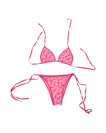 QR Logo Bikini Set