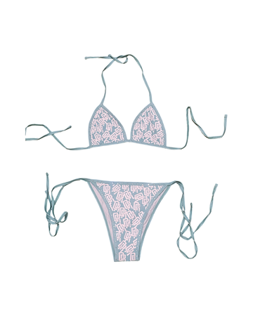 QR Logo Bikini Set